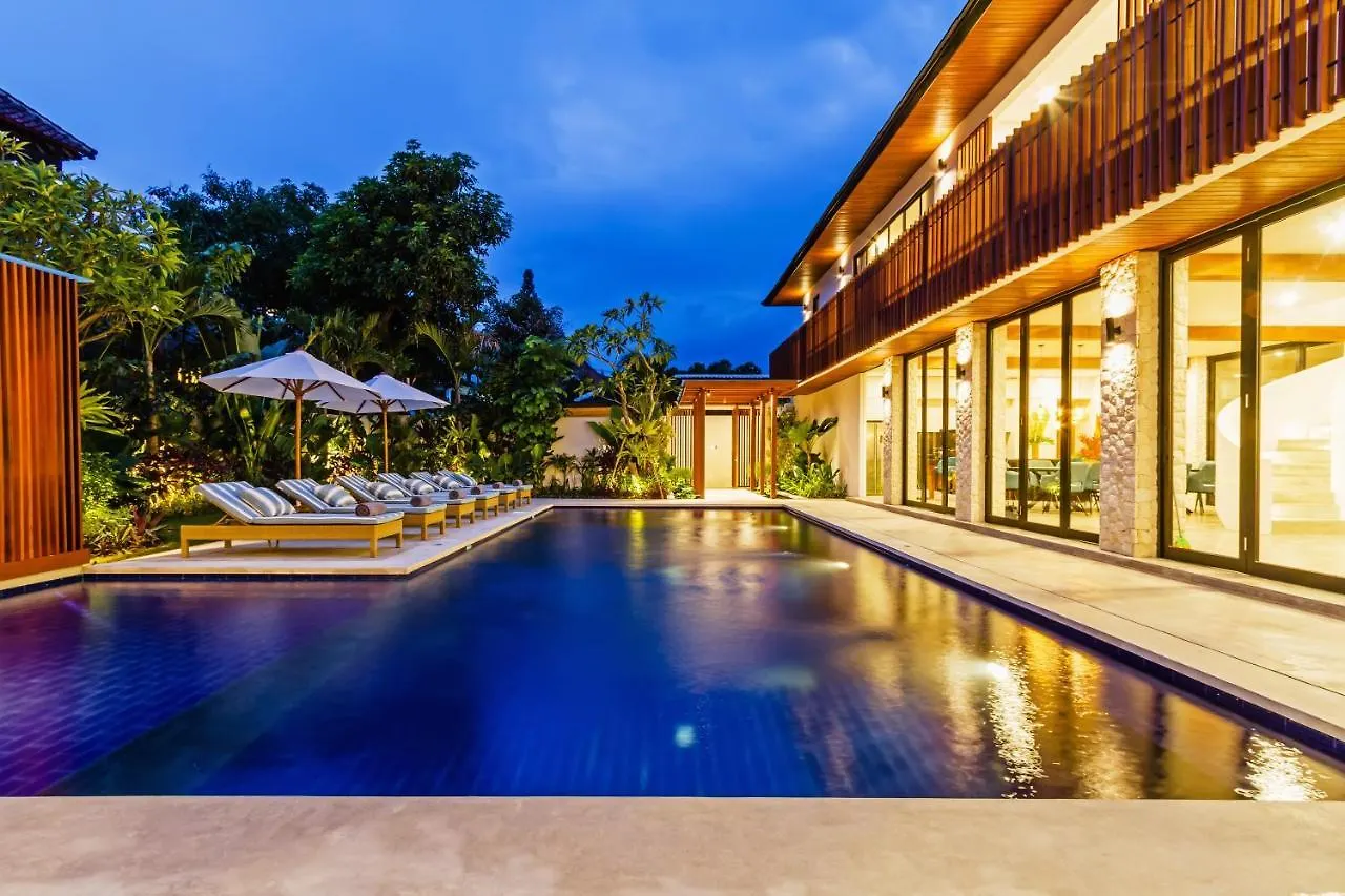 Vila The Botanical 6 Bed Luxury 900 Meter From Beach Seminyak Indonésie